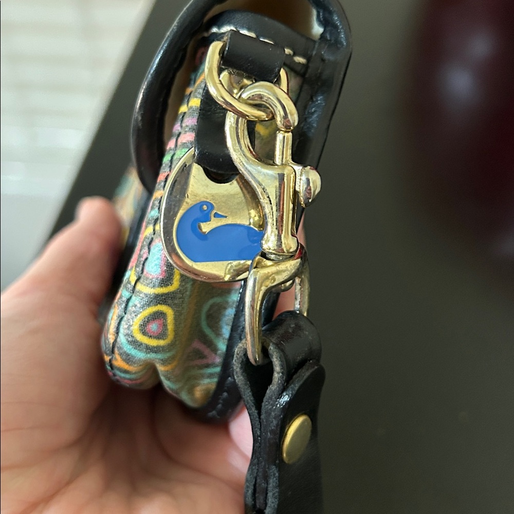 SOLD Dooney and Bourke Vintage Scribble Graffiti Wristlet - Made in the USA - Picture 13 of 16